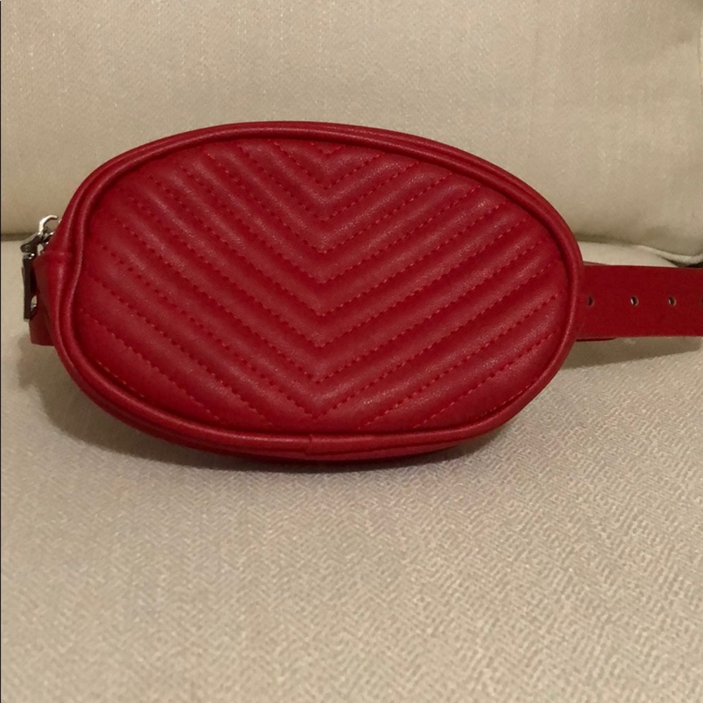 Red Belt Bag from Nordstrom